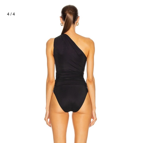 Saint Laurent One Shoulder One Piece Swimsuit - Picture 11 of 11